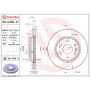 Brembo 09.A406.21 Premium Coated Vented Brake Rotor