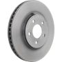 Brembo 09.A408.11 Premium Coated Vented Brake Rotor