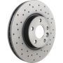 Brembo 09.A427.1X Premium UV Coated Xtra Cross Drilled Brake Rotor