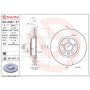 Brembo 09.A427.31 Premium Coated Vented Brake Rotor