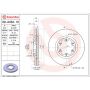 Brembo 09.A452.10 Premium Vented Brake Rotor
