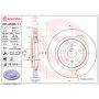 Brembo 09.A508.11 Premium Coated Vented Brake Rotor