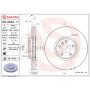 Brembo 09.A542.11 Premium Coated Vented Brake Rotor