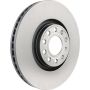 Brembo KT00593 Brembo ceramic brake pad and UV coated vented  brake disc kit