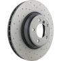 Brembo 09.A599.1X Premium UV Coated Xtra Cross Drilled Brake Rotor