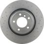 Brembo 09.A599.1X Premium UV Coated Xtra Cross Drilled Brake Rotor
