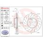 Brembo 09.A621.31 Premium Coated Vented Brake Rotor
