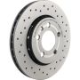 Brembo 09.A652.1X Premium UV Coated Xtra Cross Drilled Brake Rotor