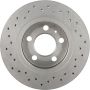 Brembo 09.A652.1X Premium UV Coated Xtra Cross Drilled Brake Rotor
