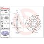 Brembo 09.A652.1X Premium UV Coated Xtra Cross Drilled Brake Rotor