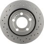 Brembo 09.A652.1X Premium UV Coated Xtra Cross Drilled Brake Rotor