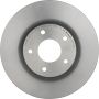 Brembo KT00965 Brembo ceramic brake pad and UV coated vented  brake disc kit