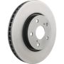 Brembo KT00499 Brembo ceramic brake pad and UV coated vented  brake disc kit