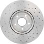 Brembo 09.A728.1X Premium UV Coated Xtra Cross Drilled Brake Rotor
