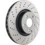 Brembo 09.A732.11 Premium Coated Vented Brake Rotor