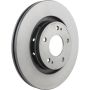 Brembo 09.A738.11 Premium Coated Vented Brake Rotor