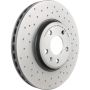 Brembo 09.A758.1X Premium UV Coated Xtra Cross Drilled Brake Rotor