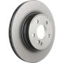Brembo 09.A760.11 Premium Coated Vented Brake Rotor