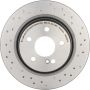 Brembo 09.A760.1X Premium UV Coated Xtra Cross Drilled Brake Rotor