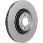 Brembo KT00629 Brembo ceramic brake pad and UV coated vented  brake disc kit