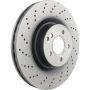 Brembo 09.A817.11 Premium Coated Vented Brake Rotor