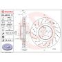 Brembo 09.A819.11 Premium Coated Vented Brake Rotor