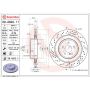 Brembo 09.A822.11 Premium Coated Vented Brake Rotor