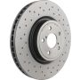 Brembo 09.A870.1X Premium UV Coated Xtra Cross Drilled Brake Rotor