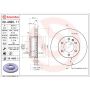 Brembo 09.A895.11 Premium Coated Vented Brake Rotor