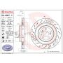 Brembo 09.A907.11 Premium Coated Vented Brake Rotor