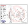 Brembo 09.A958.11 Premium Coated Vented Brake Rotor