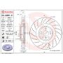 Brembo 09.A960.21 Premium Coated Vented Brake Rotor