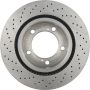 Brembo 09.A966.1X Premium UV Coated Xtra Cross Drilled Brake Rotor