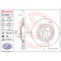 Brembo 09.B038.11 Premium Coated Vented Brake Rotor