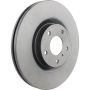 Brembo KT00A02 Brembo ceramic brake pad and UV coated vented  brake disc kit