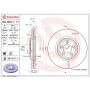 Brembo 09.B311.11 Premium Coated Vented Brake Rotor