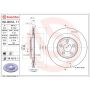 Brembo 09.B312.11 Premium Coated Vented Brake Rotor