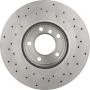 Brembo 09.B337.2X Premium UV Coated Xtra Cross Drilled Brake Rotor