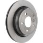 Brembo KT04423 Brembo low-met brake pad and UV coated vented  brake disc kit
