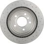 Brembo 09.B338.2X Premium UV Coated Xtra Cross Drilled Brake Rotor