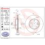 Brembo 09.B436.41 Premium Coated Vented Brake Rotor