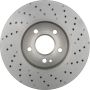Brembo 09.B436.51 Premium UV Coated Front Brake Rotor
