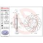 Brembo 09.B436.51 Premium UV Coated Front Brake Rotor