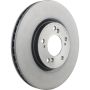 Brembo KT00600 Brembo ceramic brake pad and UV coated vented  brake disc kit