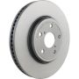 Brembo KT00B18 Brembo ceramic brake pad and UV coated vented  brake disc kit