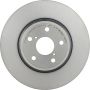 Brembo KT00B18 Brembo ceramic brake pad and UV coated vented  brake disc kit
