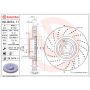 Brembo 09.B474.11 Premium Coated Vented Brake Rotor