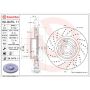 Brembo 09.B475.11 Premium Coated Vented Brake Rotor