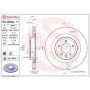 Brembo 09.B503.11 Premium Coated Vented Brake Rotor