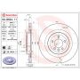 Brembo 09.B504.11 Premium Coated Vented Brake Rotor
